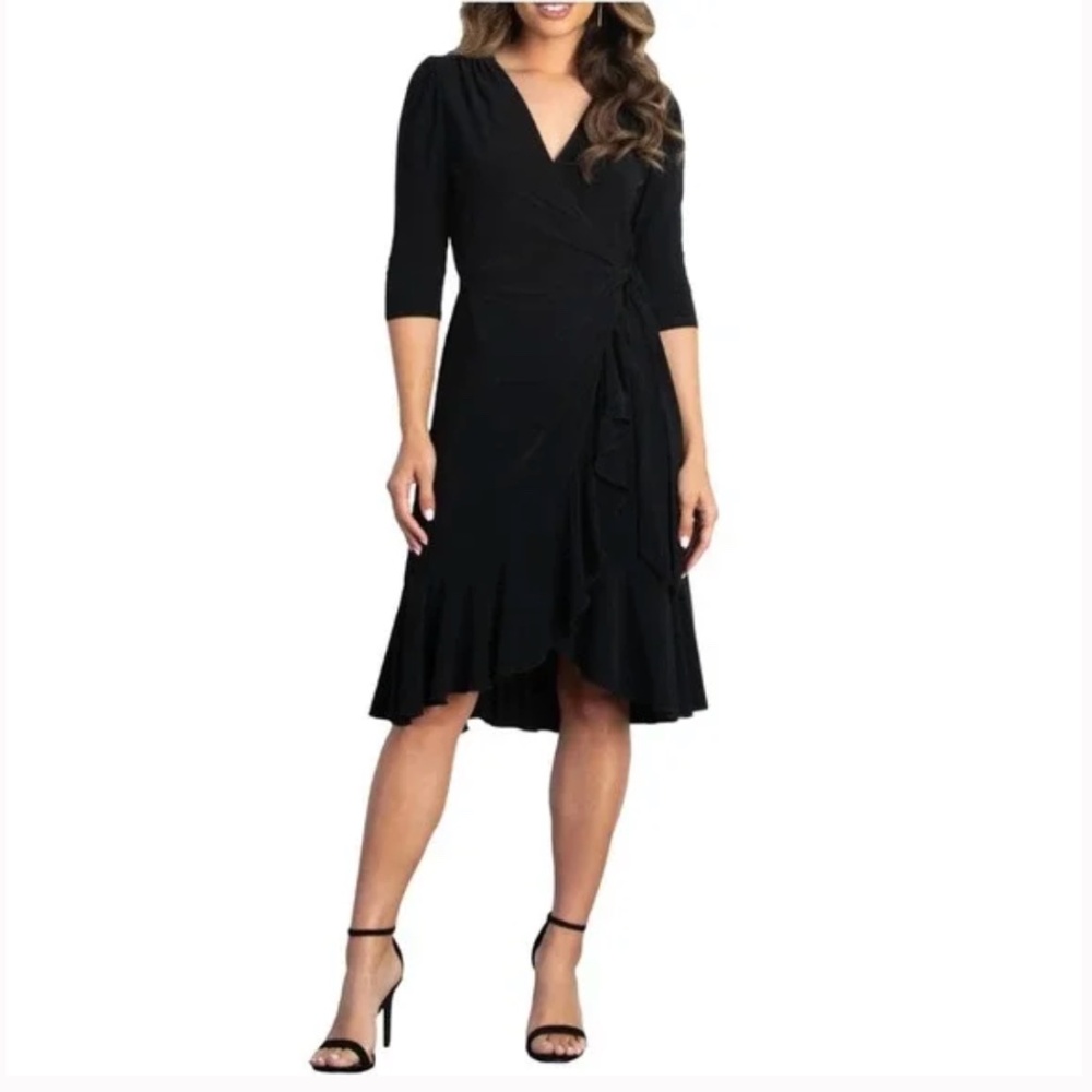 Kiyonna Whimsy Wrap Dress